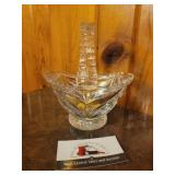 Crystal glass bowl