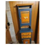 Wooden hut house cabinet