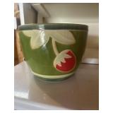 Ceramic strawberry planter