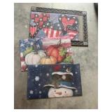 Outdoor door mats