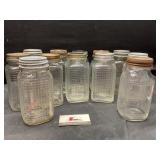 Vintage canning  jars