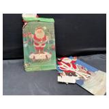 Vintage Christmas centerpieces