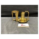 Brass candle holder