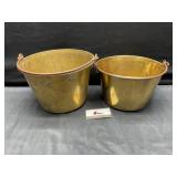 Brass pails