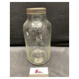 Vintage glass jar