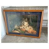 Framed Soul Mates print