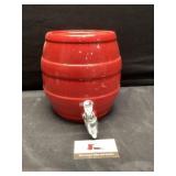 Ceramic drink dispenser/ no lid