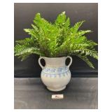 China basin wit artificial fern