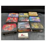 Empty Nascar Tins