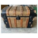 Vintage camel back trunk