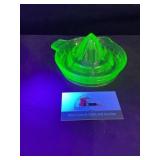 Uranium glass juicer