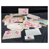 Vintage love letters