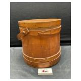 Wooden firkin bucket