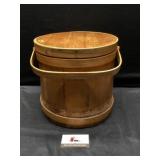 Firkin wood sugar box