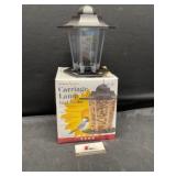 Carriage lamp bird feeder