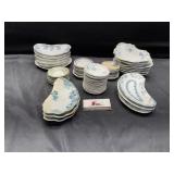 Crescent dishes and mini plates