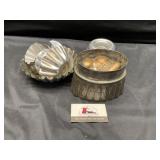 Copper grape jello mold and molds