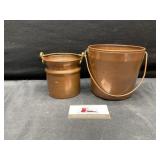 Copper pails