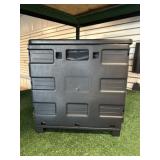 Empty Rolling Storage Container