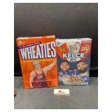 Collectable cereal boxes