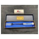 Coalport fine  bone olive fork