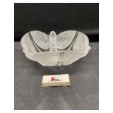 Crystal j g Durand French bowl