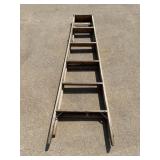 Wooden ladder