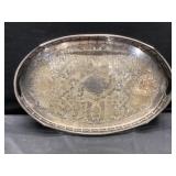 Vintage metal tray