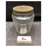 Vintage glass canister