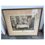 Framed wall decor