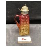 Amberina Vinegar cruet