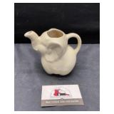 Shawnee elephant creamer