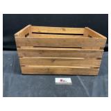 Wood crate