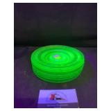 Uranium glass plates