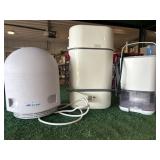 Air purifier, cooler and dehumidifier