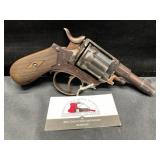 Belgian Revolver Unknown Cal