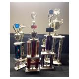 Car show trophies