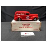 1940 Ford Amoco panel van bank