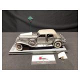 Franklin mint 1933 duesenberg die cast car