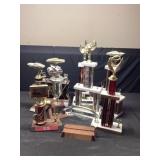 Car show trophies