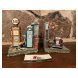 Gasoline Station Bookends
