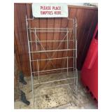 Vintage Pop crate rack