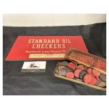 Standard Oil checkboard Advertiser