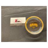 Buick 1908 glass ashtray