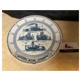 Historic River Steamers Plate