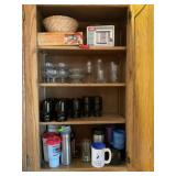 Cabinet of Glasses and Dishes