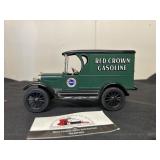 Red Crown Die Cast Bank