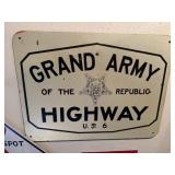 Grand Army Highway sign