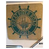 Great River Road sign