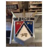 Plastic Ford sign
